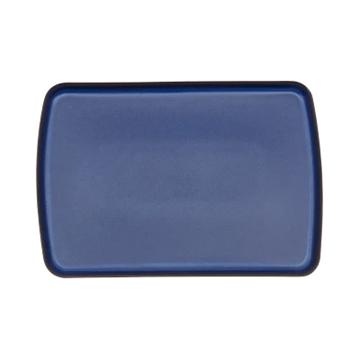 Image of Denby Imperial Blue Large Rectangular Platter