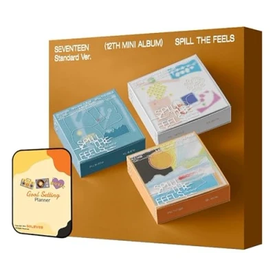 Image of SEVENTEEN Album 12th Mini 2 Ver. (Standard ver.)+Pre Order Benefits+BolsVos Exclusive K POP Giveaways Package