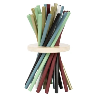 Image of small foot Vertical Mikado &quot;Gold Edition&quot; made of wood, popular parlour game for the whole family, 12382