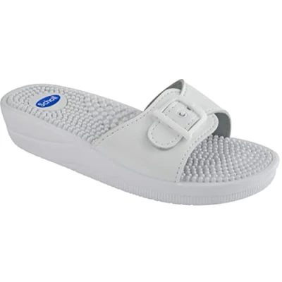 Image of Scholl New Massage, Sandali Donna, Bianco, 42 EU