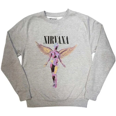 Image of Paradiso Clothing Nirvana IN Utero Sweatshirt, Women&#039;s, Size: Small, Grey