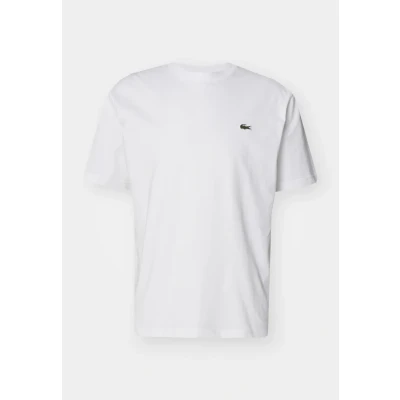 Image of Lacoste Basic Tshirt, Men&#039;s, Size: XS, White