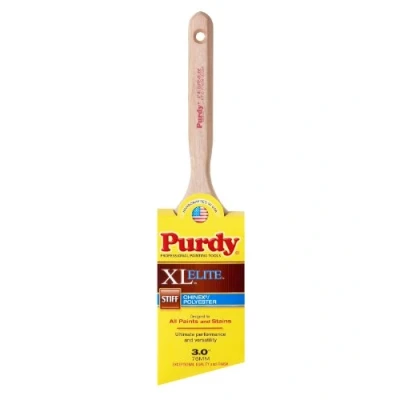 Image of Purdy XL Elite Glide Chinex/Polyester Brush Angle Sash, Blend, Wood, 3 Inch