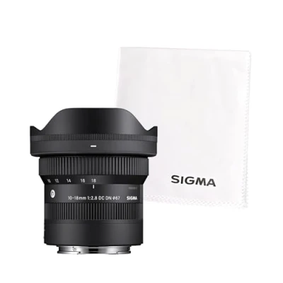 Image of SIGMA 10 18mm F2.8 DC DN C Sony E. Includes Cleaning Cloth