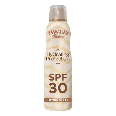 Image of Hawaiian Tropic Silk Hydration Air Soft Sun Lotion Spray SPF30 177ml
