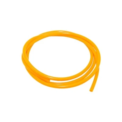 Image of LAVMHAB Silicone Tube 5mm ID x 8mm OD 1.5m (4.9FT), Flexible Rubber Tubing Air Hose Water Pipe for Pump Transfer (Orange)