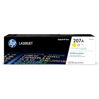 Image of HP 207A Yellow Original LaserJet Toner Cartridge