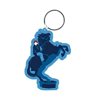 Image of Pyramid International Harry Potter Rubber Keyring, Zip Pull or Backpack Charm (Chess Knight Ron Design) Official Merchandise