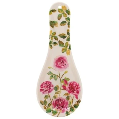 Image of Leonardo Collection Rose Garden Spoon Rest Melamine