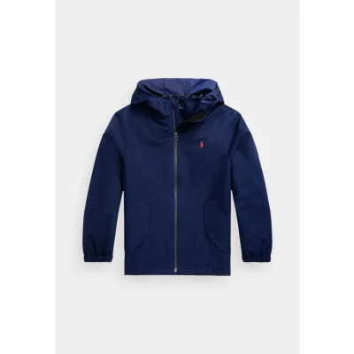 Image of Polo Ralph Lauren LAND Outerwear Waterproof jacket for kids, Size: 8y, Newport navy