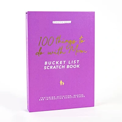 Image of Gift Republic Scratch Off BookMum Edition100 Things To Do Off, Pink, Medium