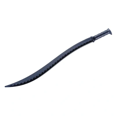 Image of Martial Arts Black Polypropylene Plastic Turkish Ottoman Yatagha Training sword 30.9&quot; NEW