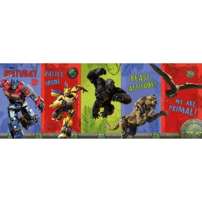 Image of transformers, generic, birthday card