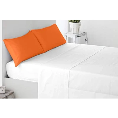 Image of Miracle Home. Pillowcases, 2 pieces, 70 x 50. Bed 135, Orange