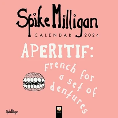 Image of Spike Milligan Wall Calendar 2024 (Art Calendar)