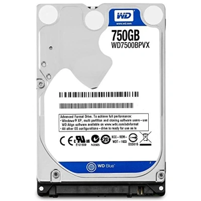 Image of WD 750 GB Mobile Hard Drive Blue