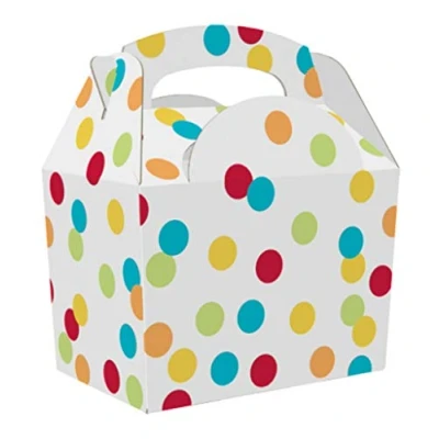 Image of 25 x SPOTS, STRIPES &amp; DOTS Party Food Box