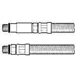 Image of Flexible MonoBloc Tap Connectors Tails M12 x 15mm Compression 500mm MonoBlock