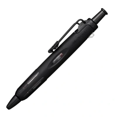 Image of Tombow Airpress 0.7mm Ball Point Pen, Full Black