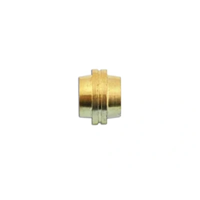 Image of Connect 31141 Brass Olive Stepped 5mm 100pc