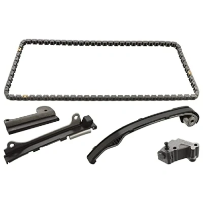 Image of 130284M51A, 130284M51AS1 Timing chain Kit FEBI BILSTEIN 173861 Silent Chain, Closed