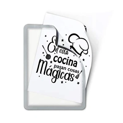 Image of Tarifold 194950 A4 Self Adhesive Display Frame Silver (Pack of 2)