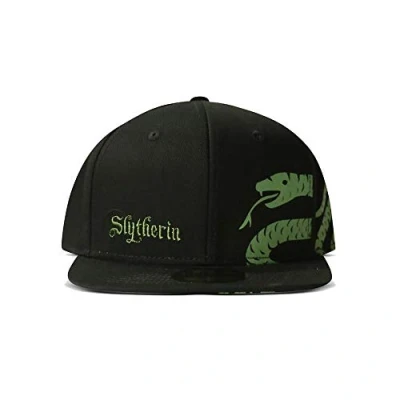 Image of Warner Harry Potter Slytherin Snapback Cap Black