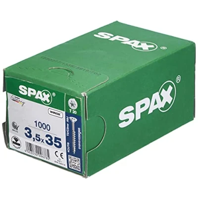 Image of Spax Universal Screw 3/Blank Galvanised Partially Threaded, Countersunk T Star Plus 4Cut, A2J 0191010350303, 191010350355