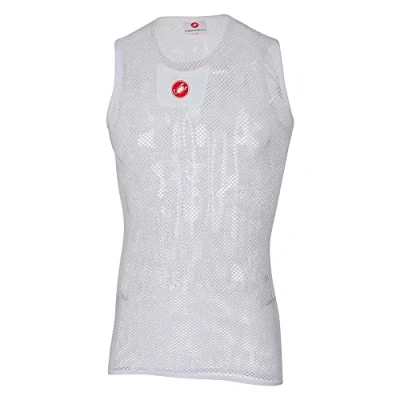 Image of CASTELLI 4517028 001 CORE MESH 3 SLEEVELESS Men&#039;s T shirt White XL