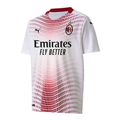 Image of puma Acm Away Shirt Replica Football white tango Red, Large red