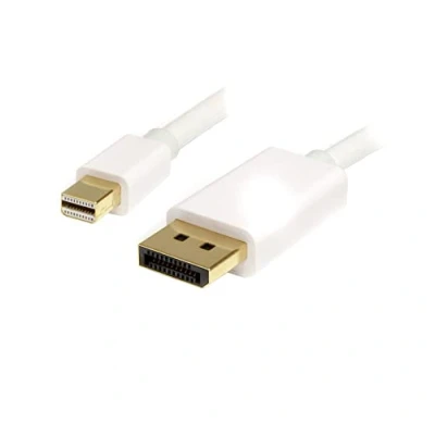 Image of StarTech.com 3m (10ft) Mini DisplayPort to 1.2 Cable 4K x 2K UHD Adapter DP for Monitor mDP Converter Cord (MDP2DPMM3MW)