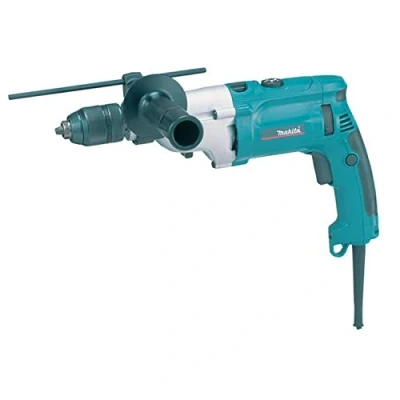 Image of Makita HP2071F/1 110V 13mm, 2 Speed Percussion Drill Supplied in a Carry Case