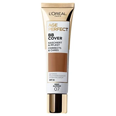 Image of L&#039;Oréal Paris Age Perfect BB Cover 07 Deep Almond Tinted Moisturising Serum
