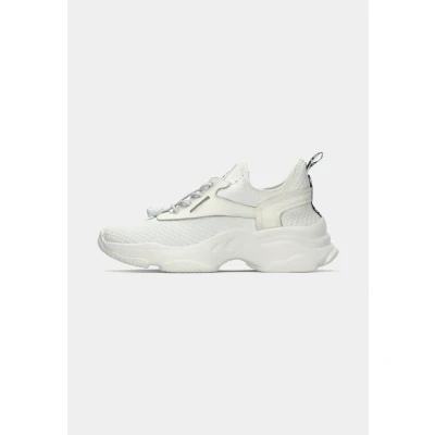 Image of Steve Madden Matche Trainers, Women&#039;s, Size: 8, White Synthetics/textile