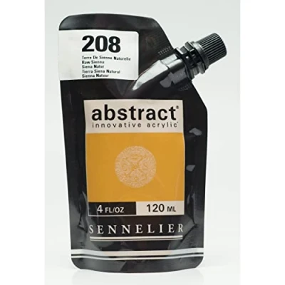 Image of Sennelier Abstract Acrylic Paint Pouch, 120ml, Raw Sienna