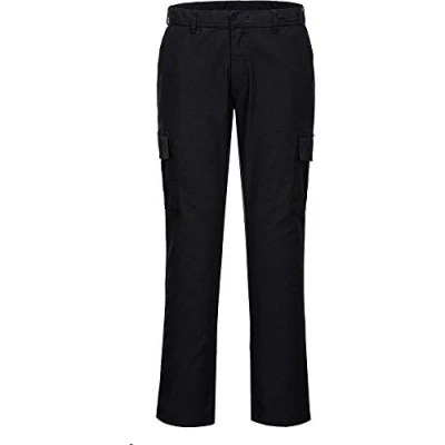 Image of Portwest S231 Durable Flex Stretch Slim Combat Trousers Black, 32