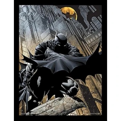 Image of DC Comics FP11603P PL Batman 30 X 40 cm &quot;Night Watch&quot; Framed Print