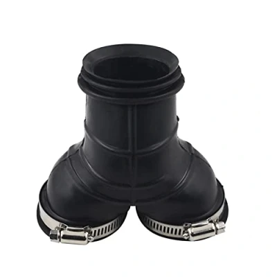 Image of HZLXF1 Motorcycle Carburetor Air Filter Intake Pipe Joint Manifold For Rebel CMX250 CA250 1996 2011 CMX250C DD250 QJ250