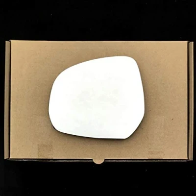 Image of Fits Vauxhall Agila 2008 to 2014 Convex Wing Mirror Glass LEFT HAND ( UK Passenger Side )