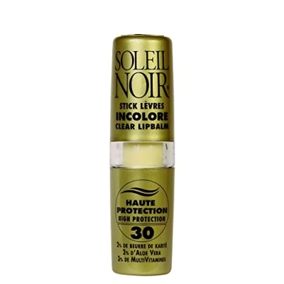 Image of Soleil Noir Clear Lipbalm SPF30 4g