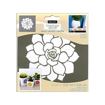 Image of Succulent Stencil