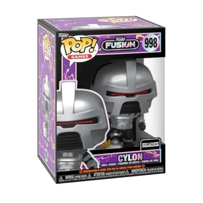 Image of Funko POP! Games: Fusion Cylon 1/6 Odds for Rare Chase Variant Battlestar Galactica Classic Collectable Vinyl Figure Gift Idea Official Merchandise Toys Kids &amp; Adults