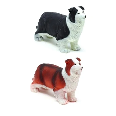 Image of Puckator Stretchy Collie Dog Toy