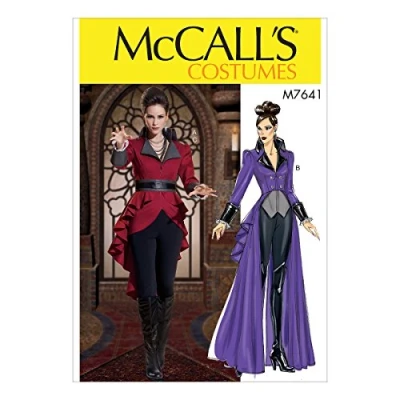 Image of Mccall&#039;s Patterns 7641 A5,Misses Costume,Sizes 6 14, Tissue, Multi/Colour, 17 x 0.5 0.07 cm