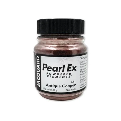 Image of Jacquard Pearl Ex Powdered Pigment, Antique Copper, 0.75 oz