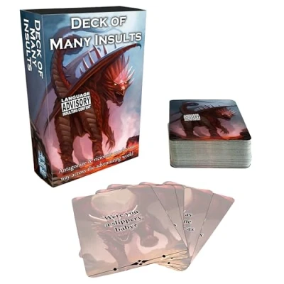 Image of Loke BattleMats Deck of Many Insults
