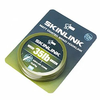 Image of Hull Angling Centre Nash Skin Link 35lb Semi Stiff Weed Green (T2837)