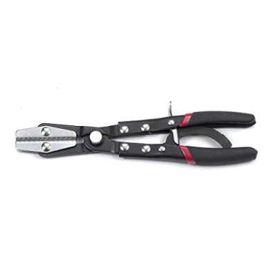 Image of GEARWRENCH Automatic Locking Ratcheting Hose Pinch Off Pliers 145,Black