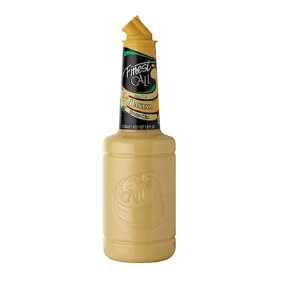 Image of Finest Call Banana Puree, Premium Fruit Puree for Cocktails, Cooking and Baking, 1 Litre