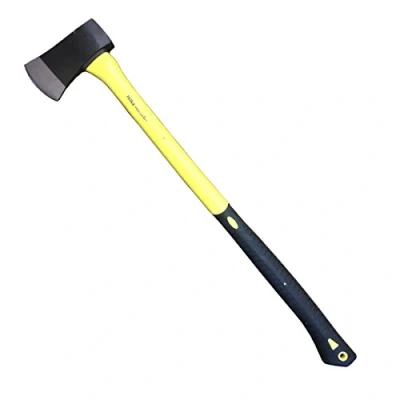 Image of Hilka Tools 60601004 4lb Axe with Fibre Glass Shaft, Black &amp; Yellow